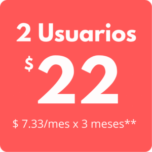 Plan 3x2 | 2 Dispositivos